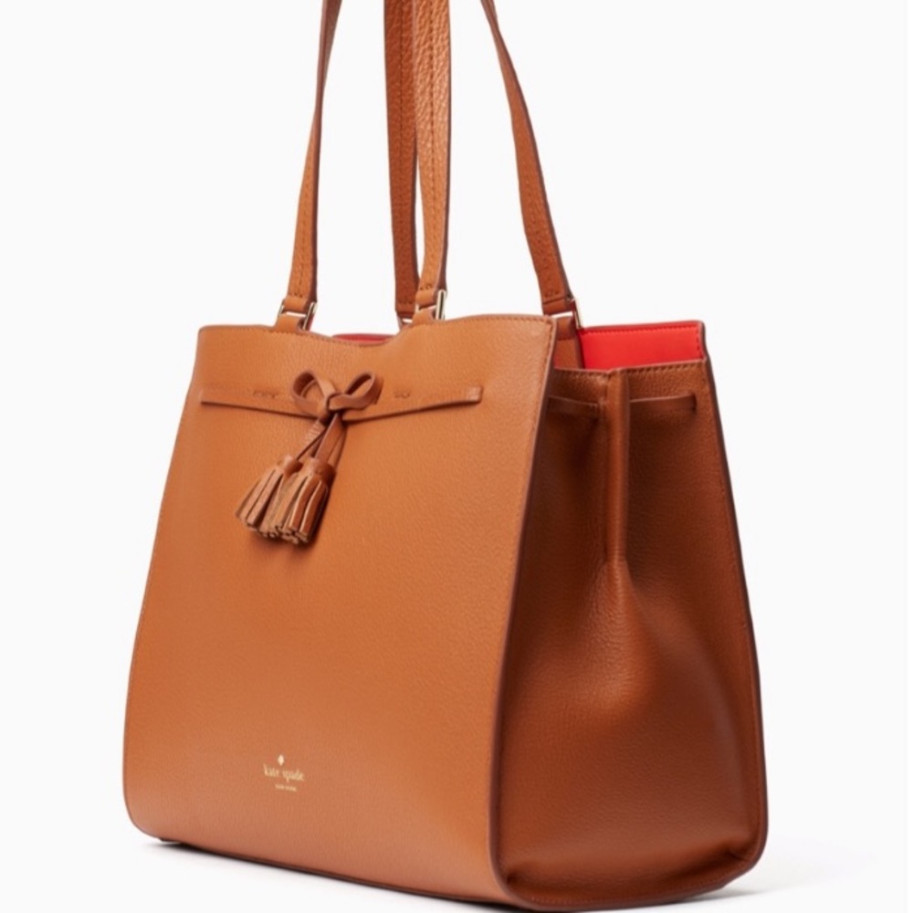 Kate spade Hayes large tote ginger shoulder bag - Picture 6 of 7